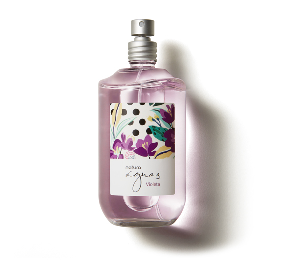 Natura Águas Desodorante Colônia Campo de Violeta 170ml Natura Brasil