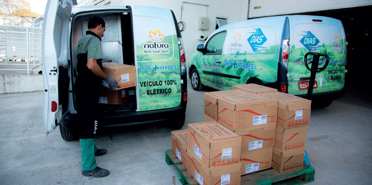 Poluir menos é preocupação da Natura até na hora de entregar seus produtos  | Natura Brasil
