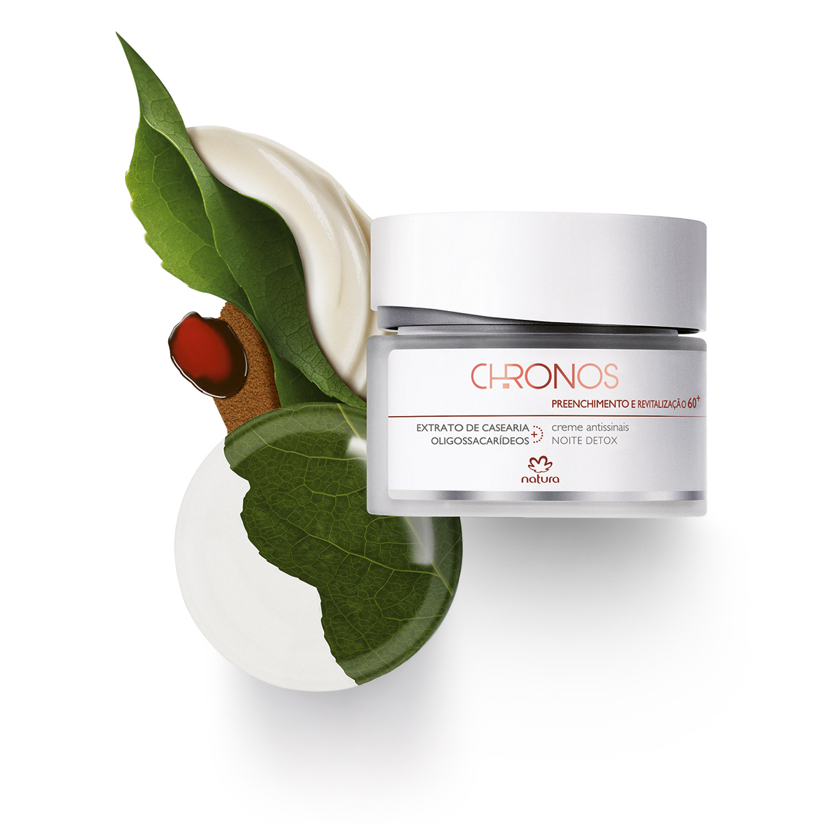 Creme Antissinais 60+ Noite Preenchimento e Revitalização Chronos