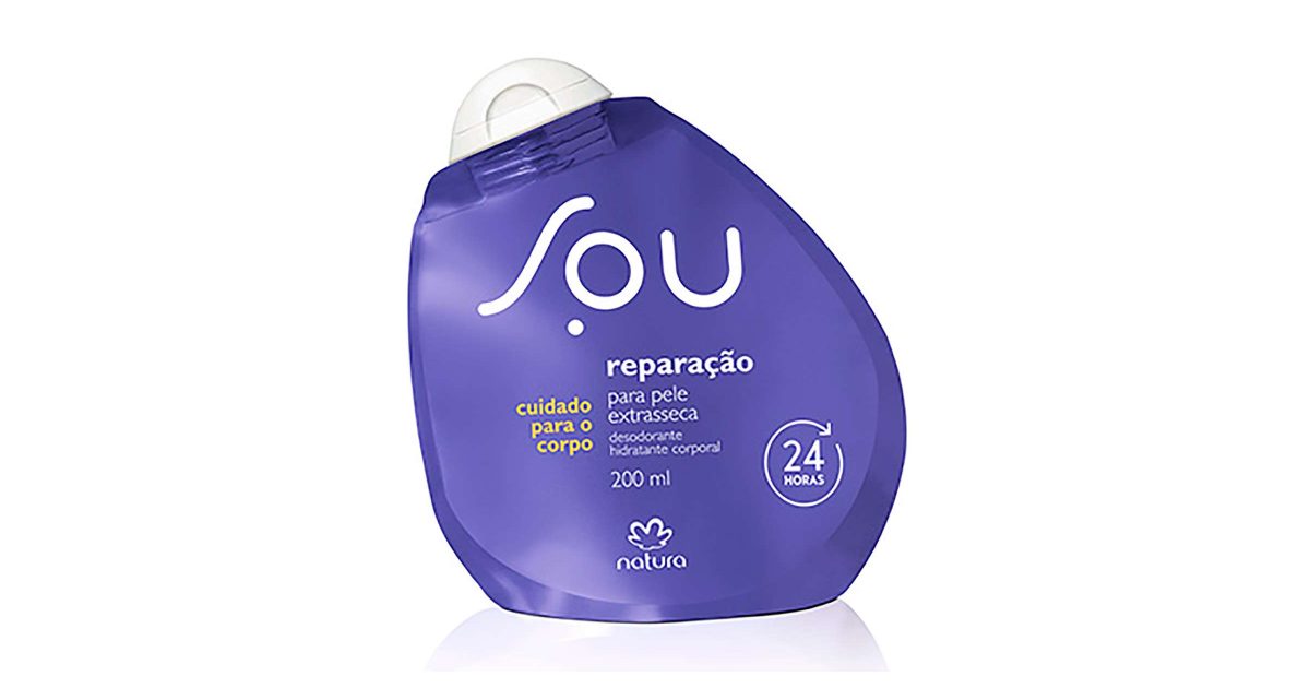 Menor preço em Desodorante Hidratante Corporal Reparação para Pele Extrasseca SOU - 200ml | Natura Brasil