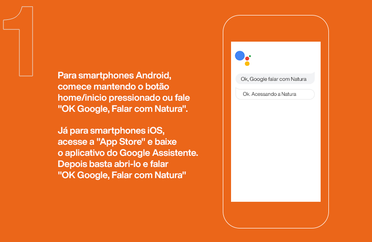 Ok, Google. Falar com Natura”: saiba como comprar por comando de voz |  Natura Brasil